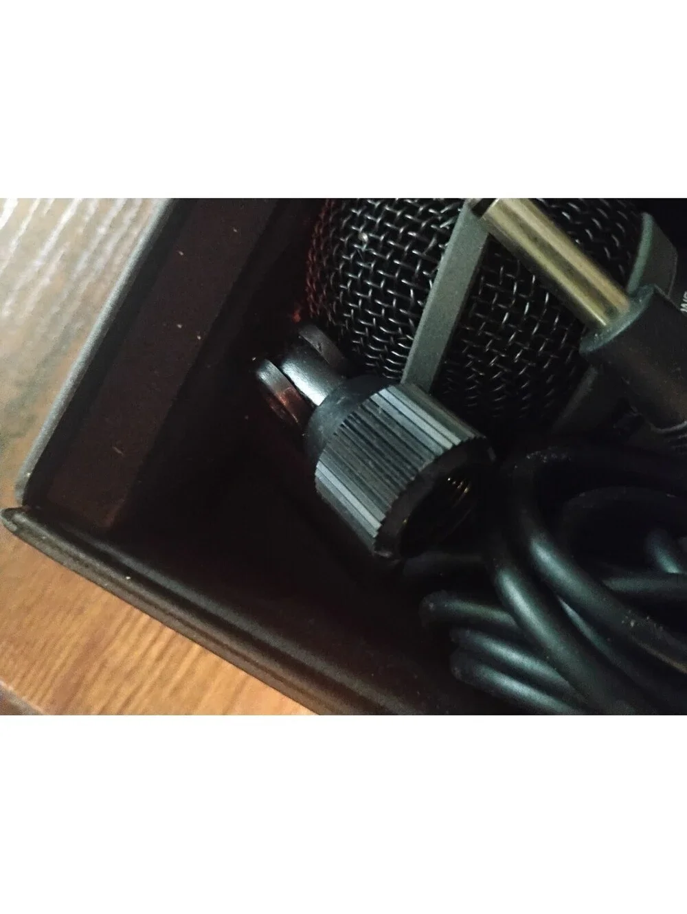 Optimus Unidirectional Dynamic Microphone with Cable and Original Box